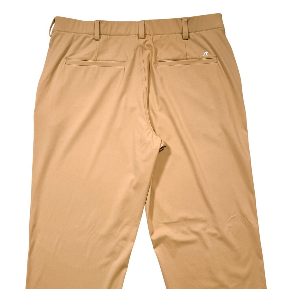 Redvanly Bradley Golf Pants Mens Large 30 Inseam Tan Pull On Stretch Performance - Picture 6 of 7